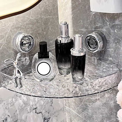 NordicGrip Vägghylla - borrfri sugkoppsfäste för bad, kök och kontor