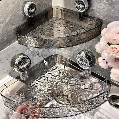 NordicGrip Vägghylla - borrfri sugkoppsfäste för bad, kök och kontor