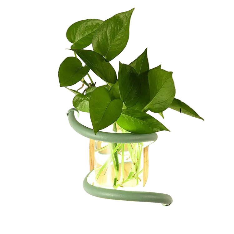 NORDLUME – Nordisk trähängande väggvas med LED-belysning