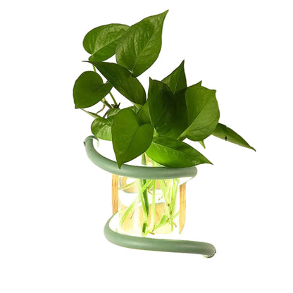 NORDLUME – Nordisk trähängande väggvas med LED-belysning