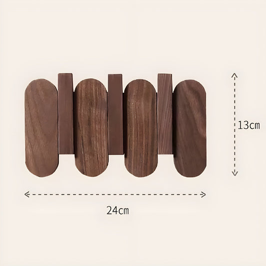 OakLine Rack – Lyxig Vägghylla av Trä