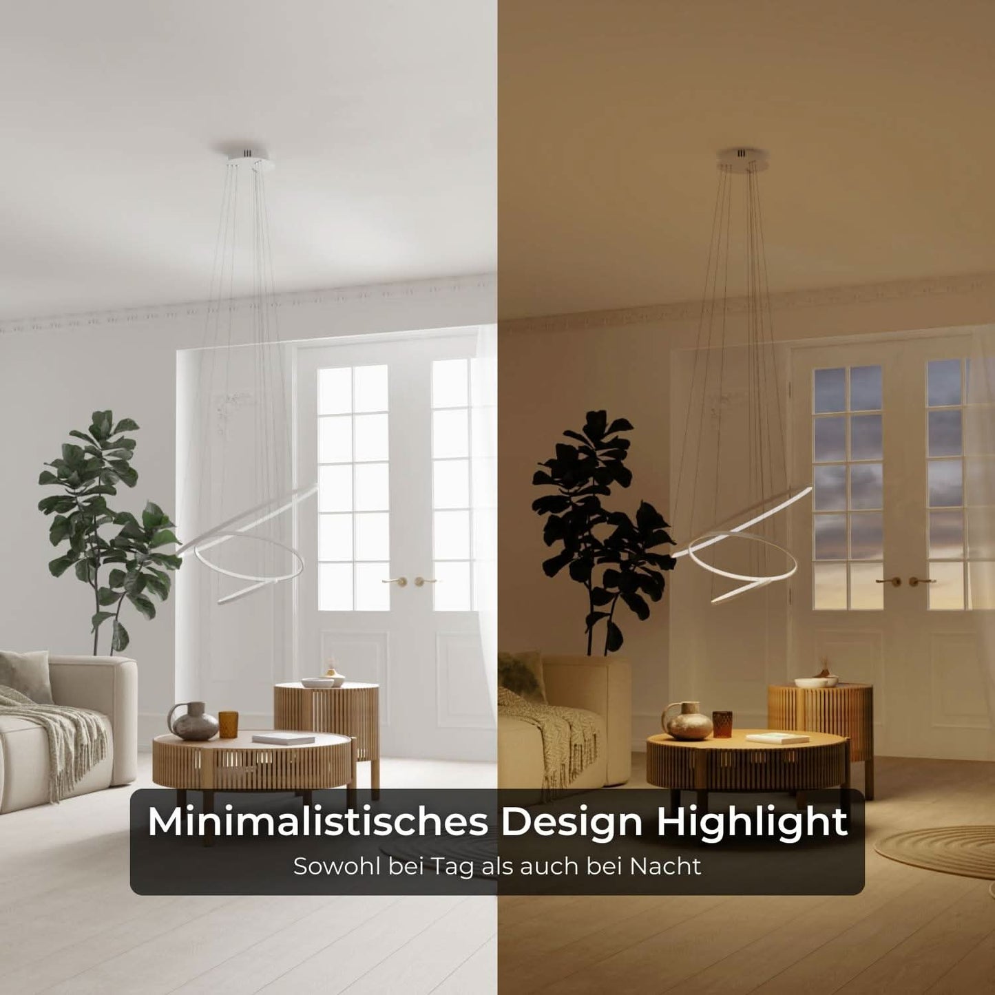 Omeva Designer Ring Pendellampa