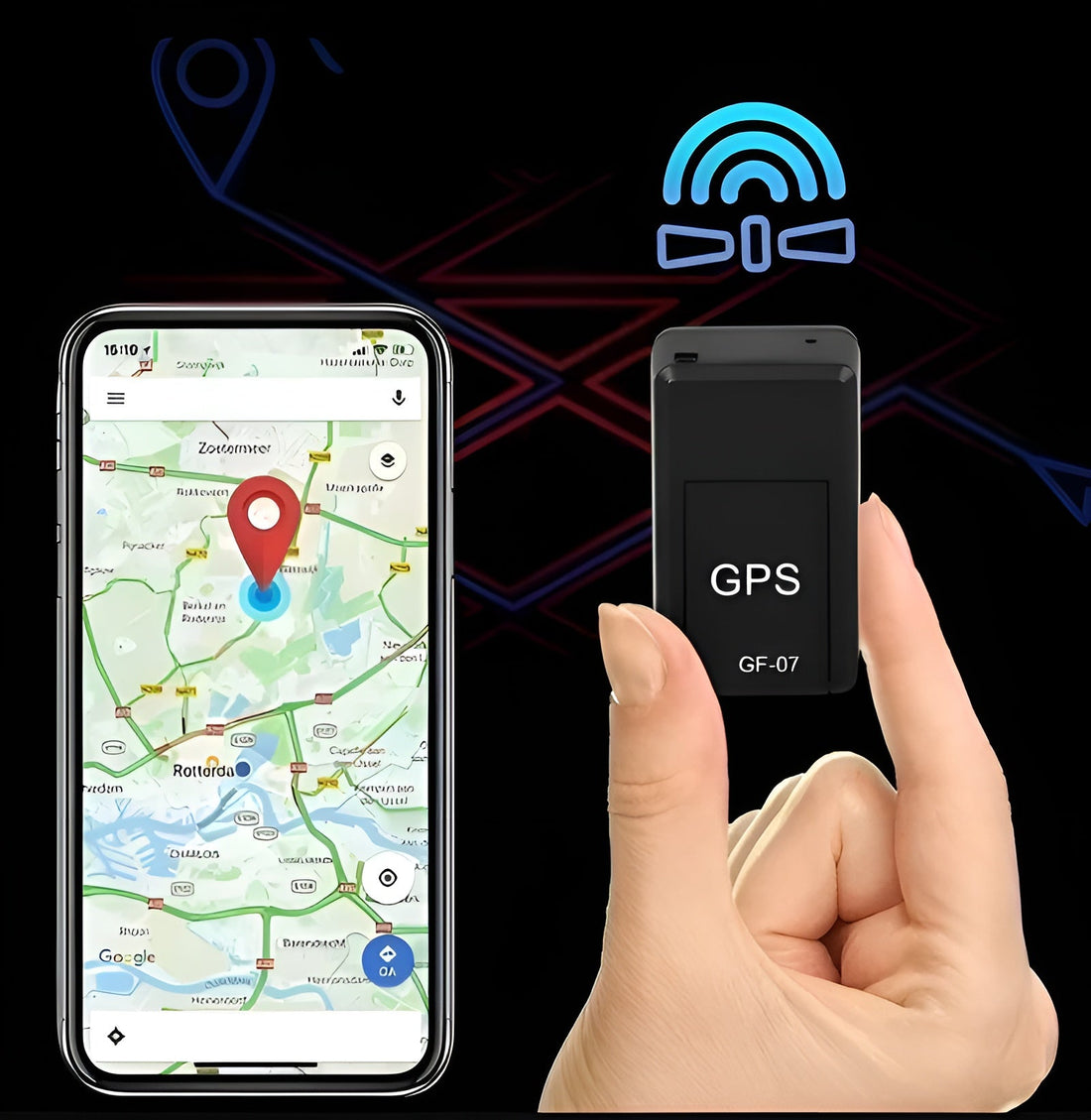 GPS-tracker Magnetisk Mini – Global täckning och realtidspositionering för ultimat säkerhet