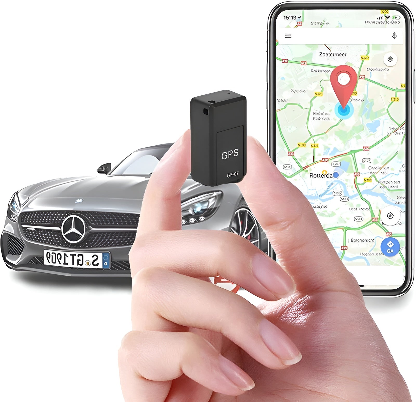GPS-tracker Magnetisk Mini – Global täckning och realtidspositionering för ultimat säkerhet