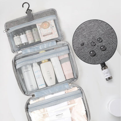 Organivoy – Kompakt resenär kosmetikorganisator med intelligenta fack