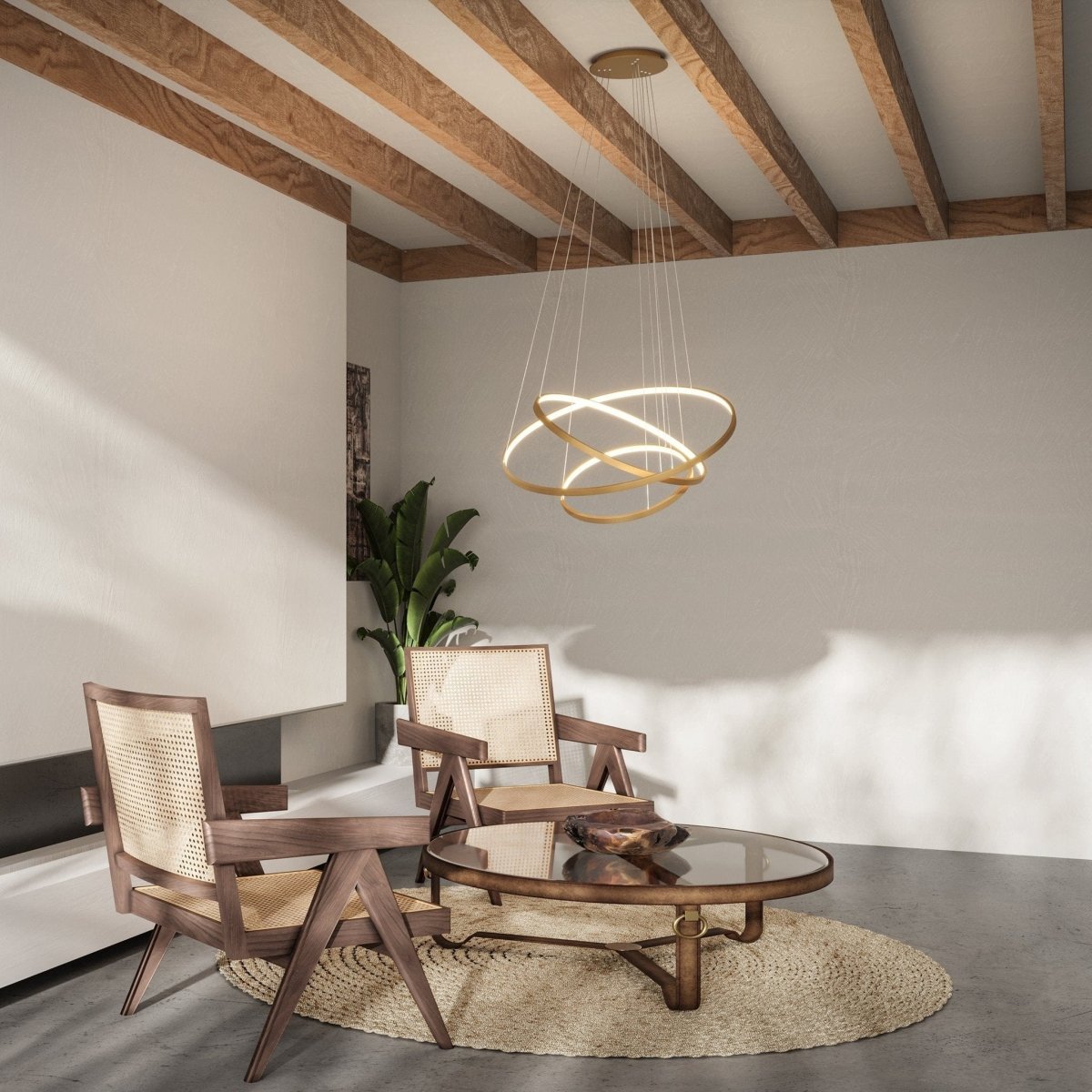 CelestOrb - LED Taklampa med Fjärrkontroll