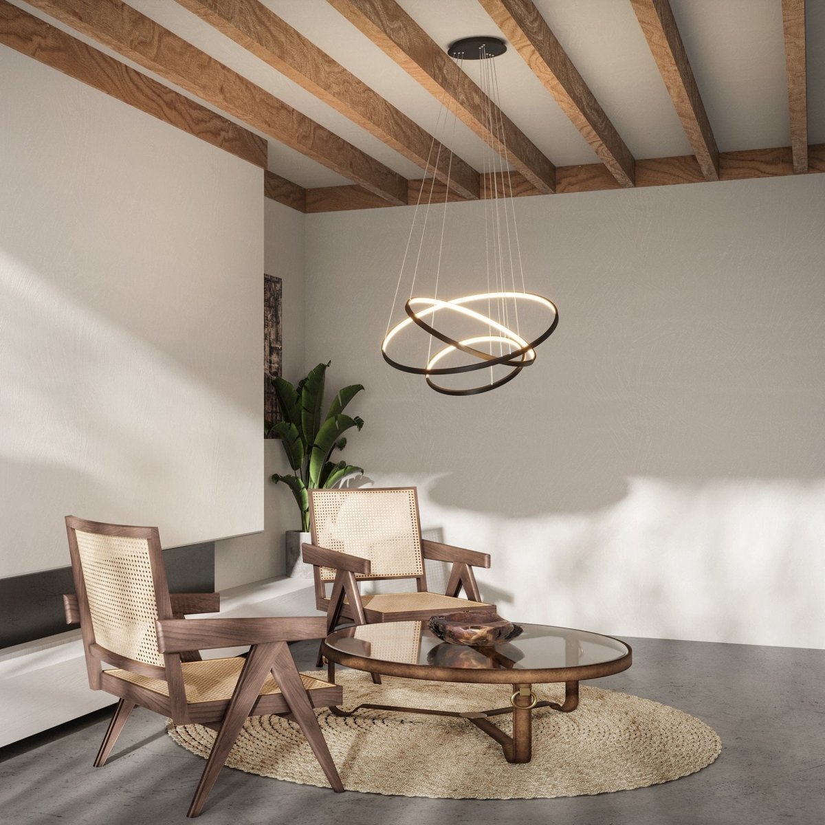 CelestOrb - LED Taklampa med Fjärrkontroll