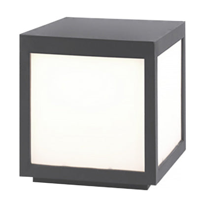 Solar Black Utomhus LED Stolplykta