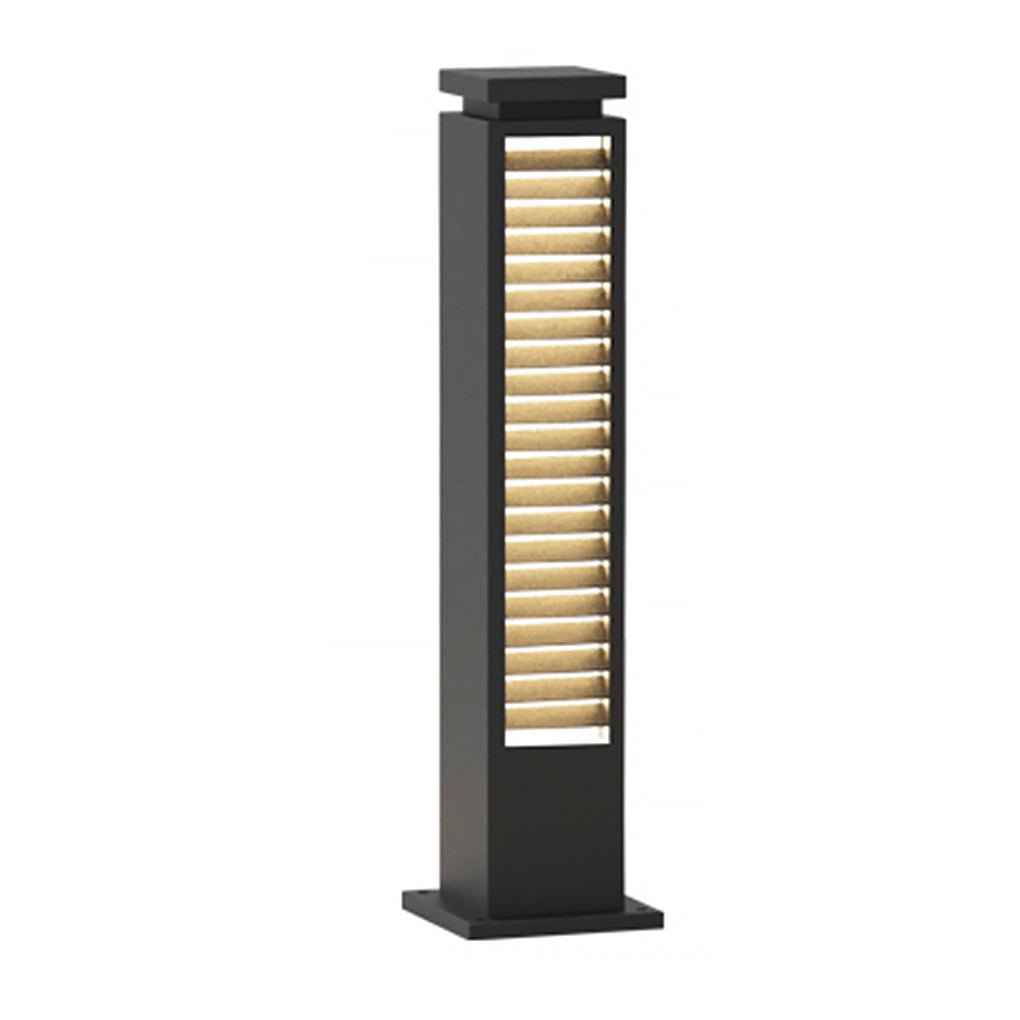 Utomhus Trädgård Stolplykta med Solar LED