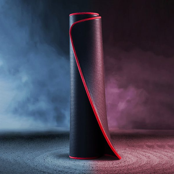 RoyaleGlow Fitness Mat Mäns Högdensitets Tränings Yoga Icke-Slip Mat För Gym Hem