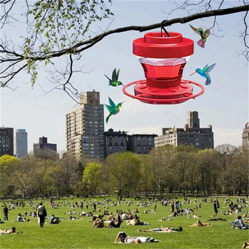 Fågelmatare med hängande myggfri design