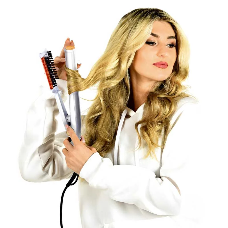 Luxora Professional 2 i 1 Rotating Iron Hair Brush
