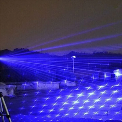 RoyaleGlow Burning Blue Högkraft Tactical Laser Fackla
