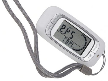 Luxora Walking 3D Pedometer med Klipp och Rem Plus 30 Dagars Minne Noggrant Stegräknare