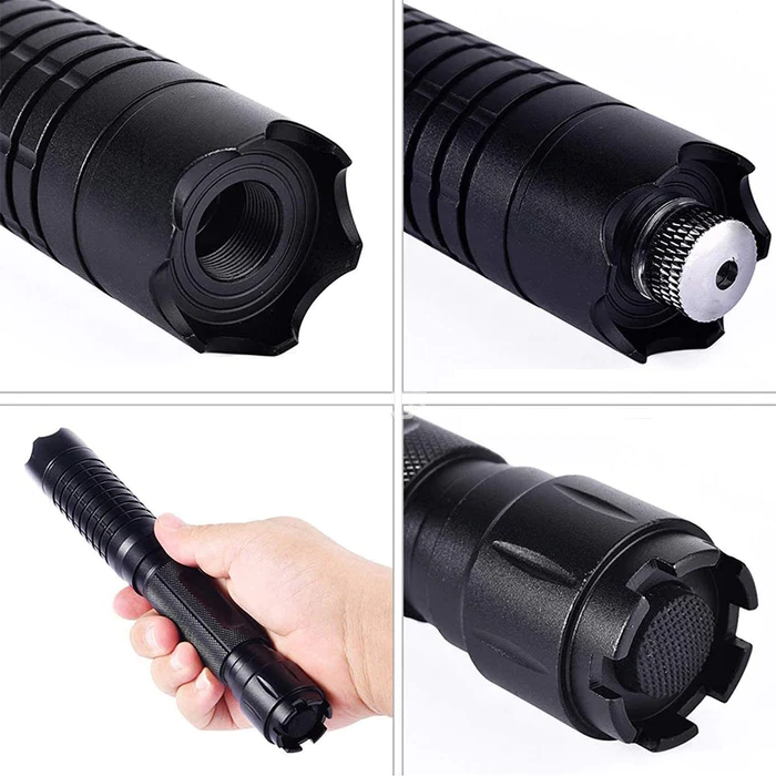 RoyaleGlow Burning Blue Högkraft Tactical Laser Fackla