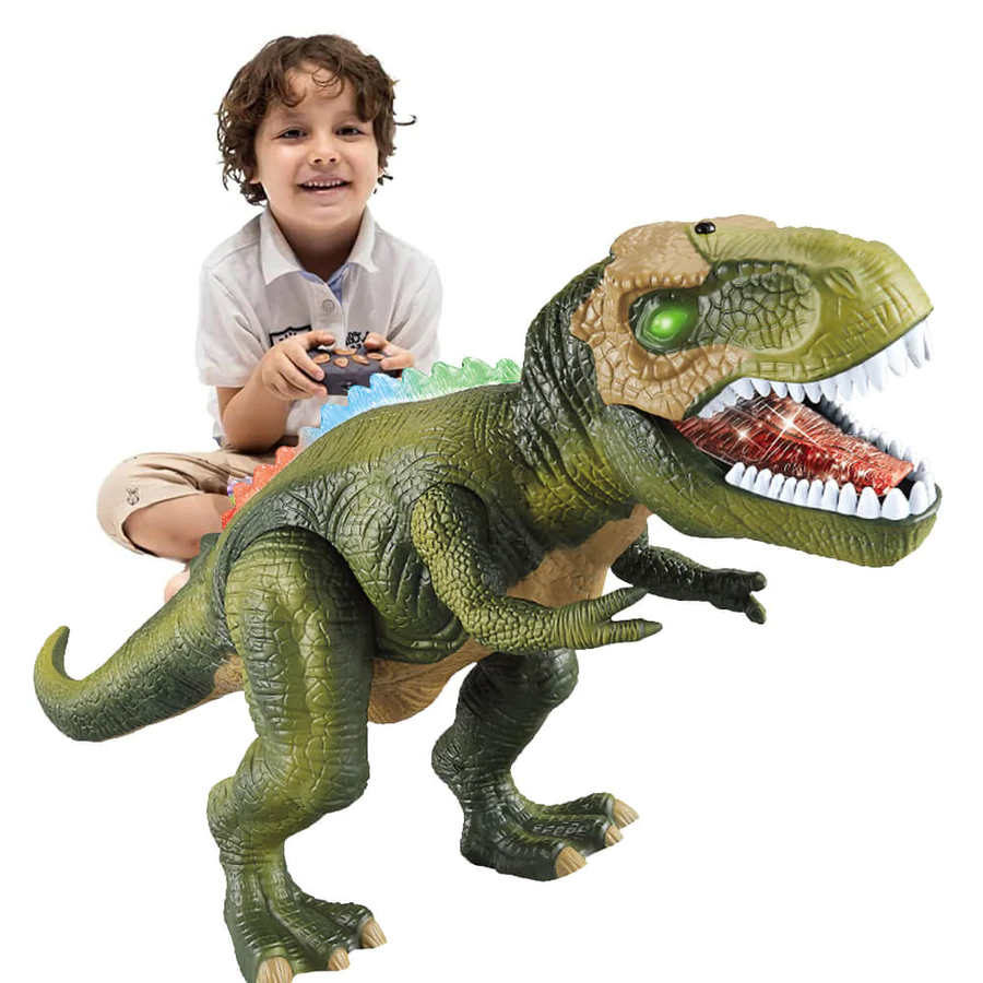 Fjärrkontroll Dinosaurie Leksak Gående Vrålande