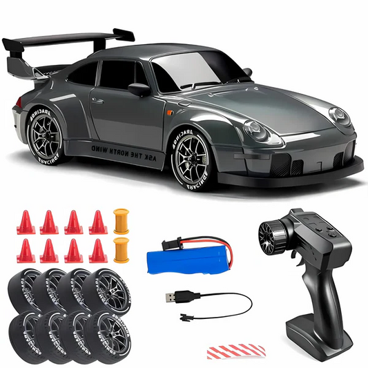 Luxora Retro Drift Master – 4WD RC Bil med LED-ljus