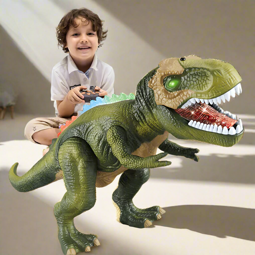 Royaleva Fjärrkontroll T-Rex Dinosaurie Med LED Lampa