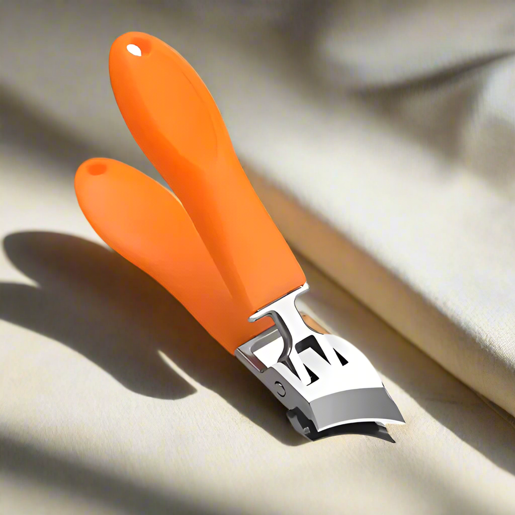 RoyaleGlow Bred Käft Nagelklippare med Anti-Splash Design