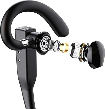Luxora Trucker Dual Mic Trådlöst Bluetooth 5.1 Brusreducerande Headset