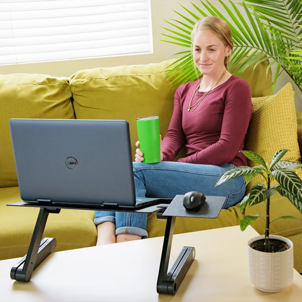 Bärbar justerbar laptopstativ fällbart skrivbord