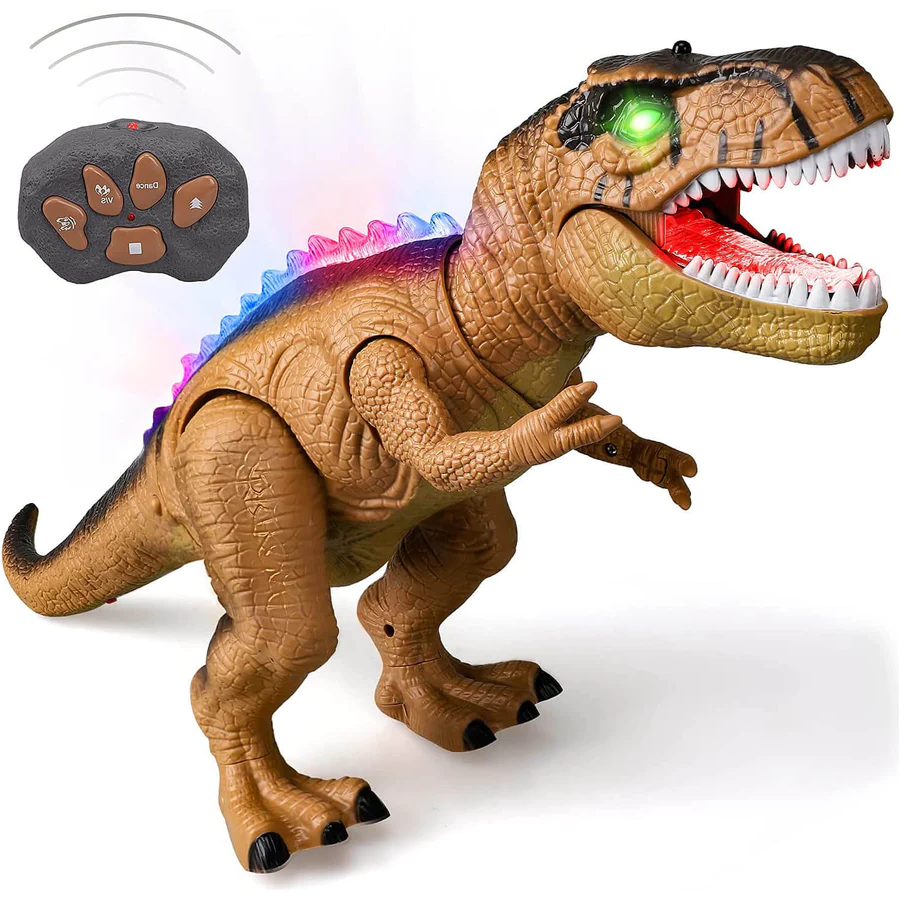 Royaleva Fjärrkontroll T-Rex Dinosaurie Med LED Lampa