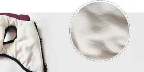 Royallure Vattentät Sherpa-fodrad Hundjacka med Inbyggd Sele – Varm, Vindskyddande, Lätt att Gå