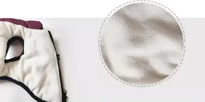 Royallure Vattentät Sherpa-fodrad Hundjacka med Inbyggd Sele – Varm, Vindskyddande, Lätt att Gå