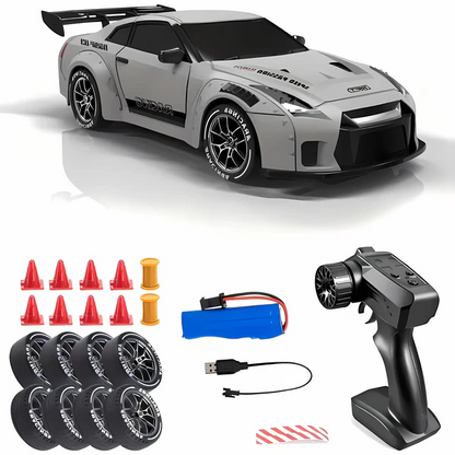 Luxora Retro Drift Master – 4WD RC Bil med LED-ljus
