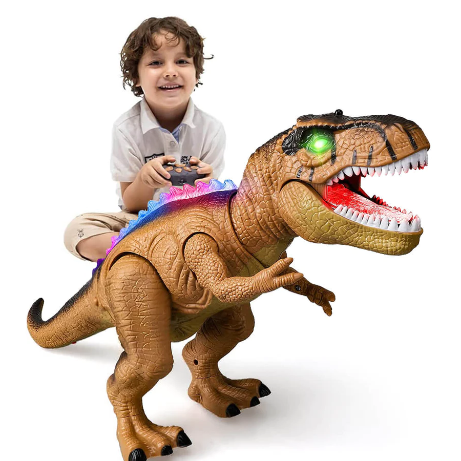 Fjärrkontroll Dinosaurie Leksak Gående Vrålande