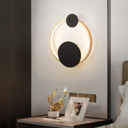 CreativeGlow - Modern LED Vägglampa i Kreativ Design – Dekorativ Belysning