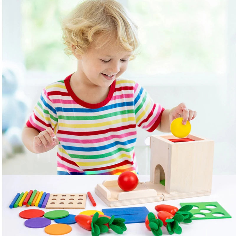 Montessori Trälekask ur: Uppgifter &amp; Lösningar Set