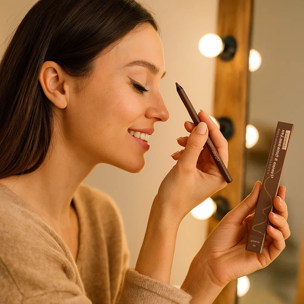 Vattentät och hållbar eyeliner