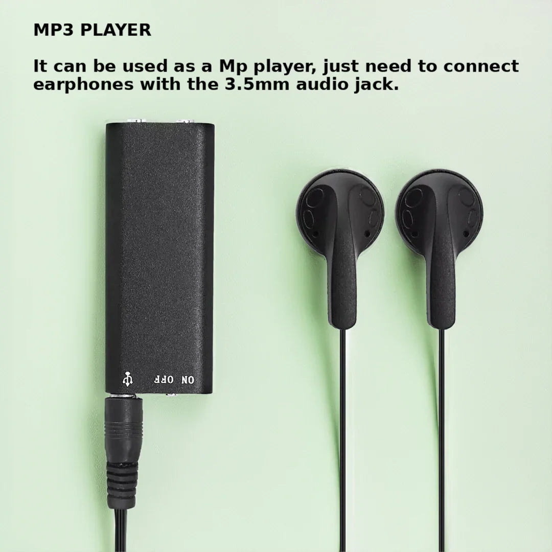 Royaleva Mini Röstaktiverad Inspelare med 32GB Lagring