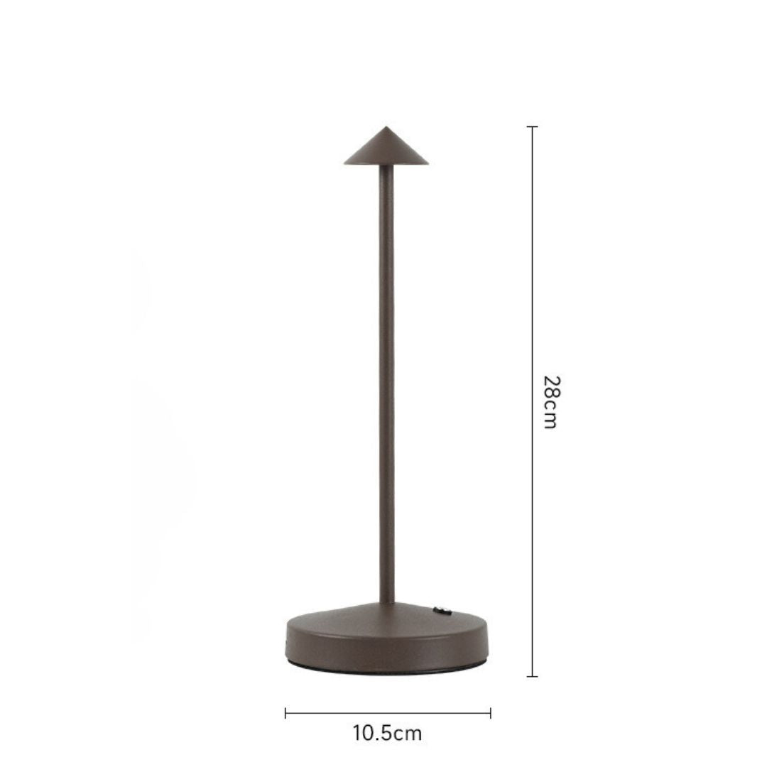 Elegant LED-designlampa utan sladd