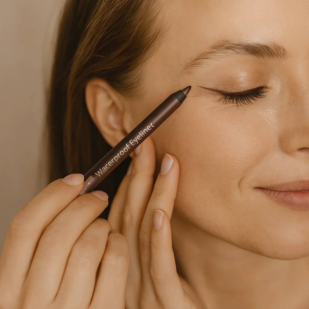 Vattentät och hållbar eyeliner