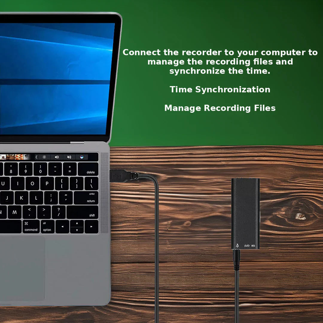 Royaleva Mini Röstaktiverad Inspelare med 32GB Lagring