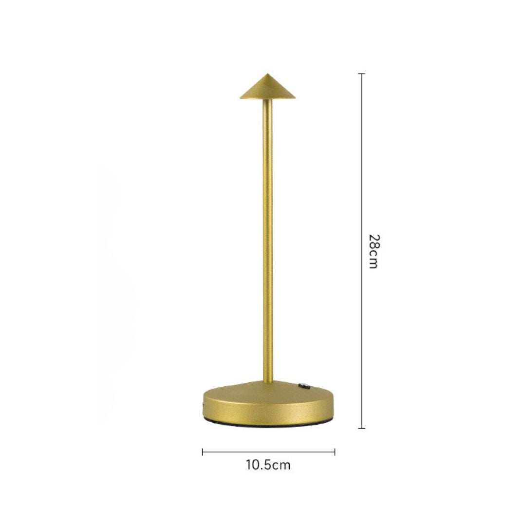 Elegant LED-designlampa utan sladd