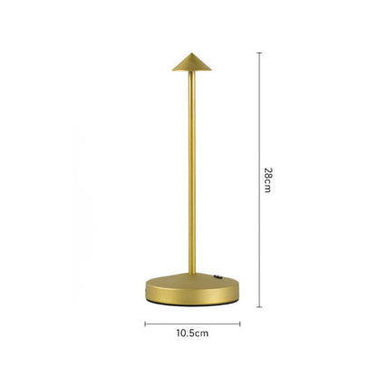 Elegant LED-designlampa utan sladd