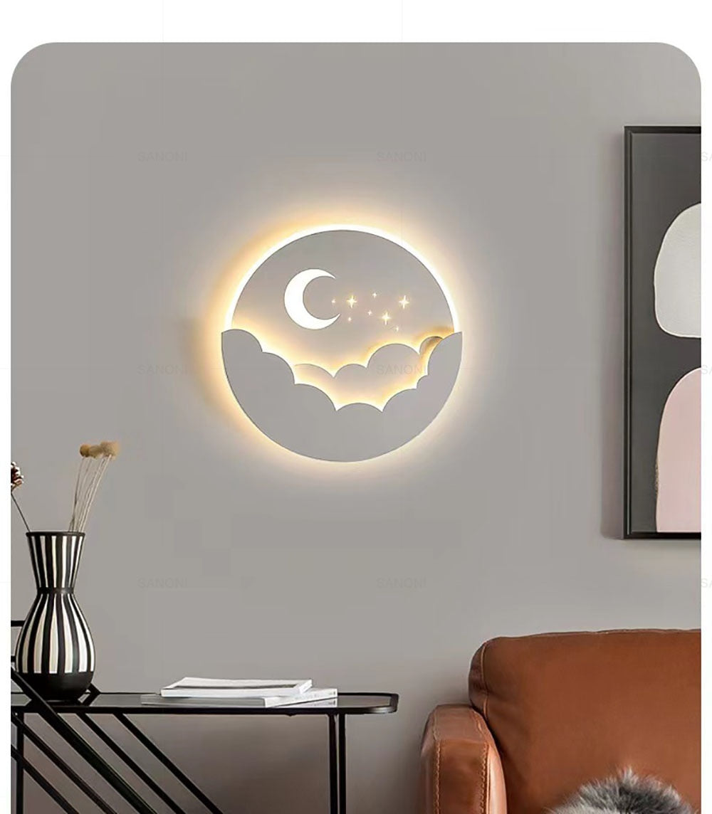 LumiGlow - Modern LED-vägglampa – Stilren och Energisparande Belysning för Hemmet