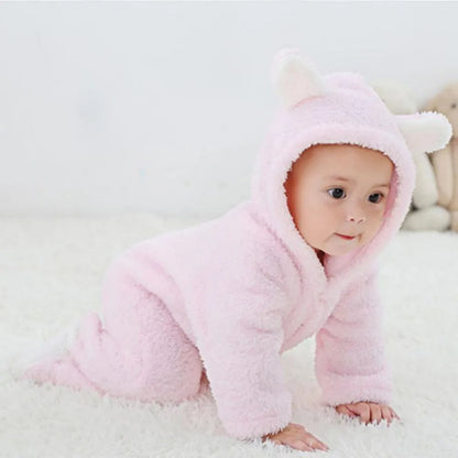 Söt babybody i björndesign