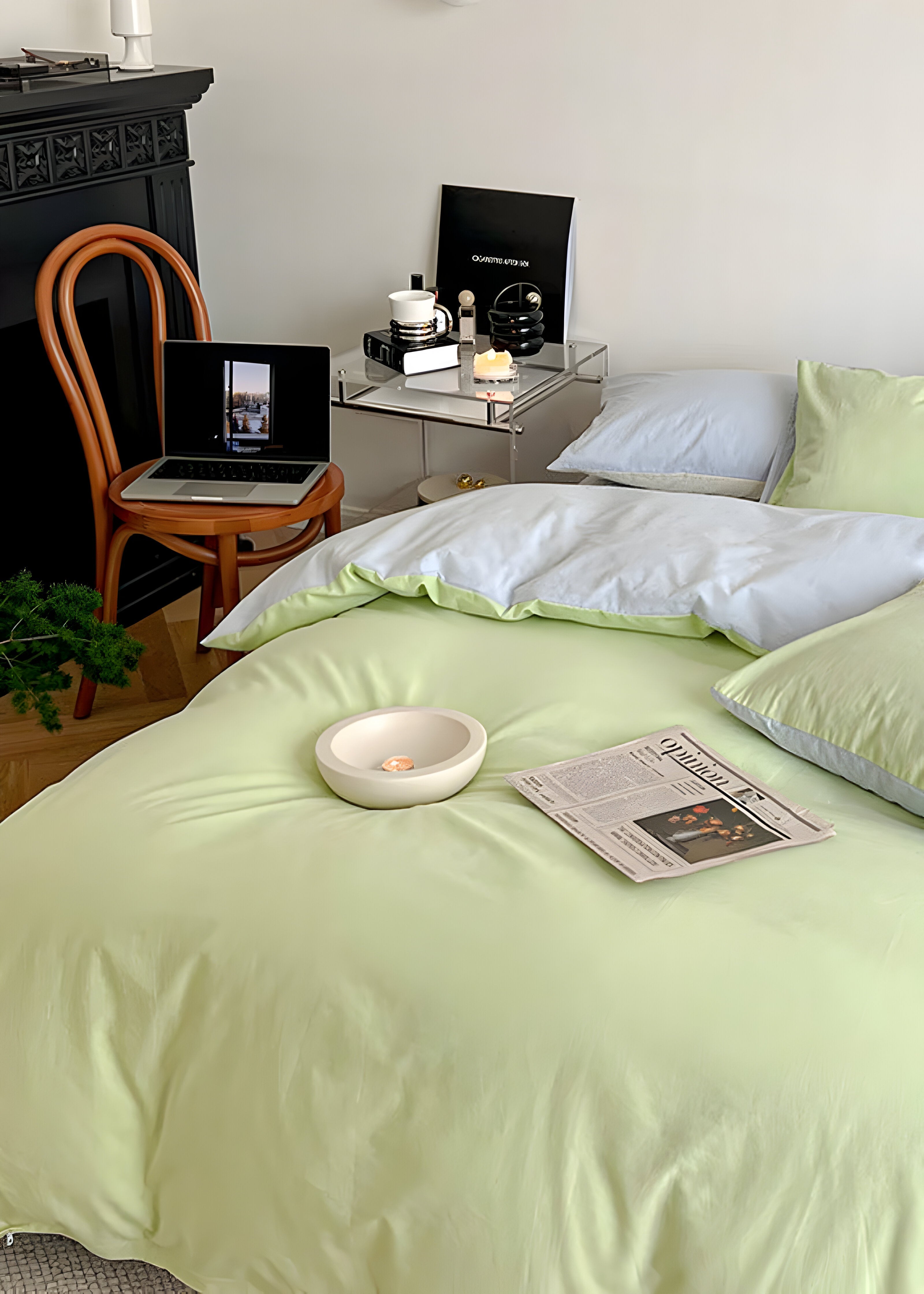 SunriseDream Set - Mjuk Duo Färgad Sängset