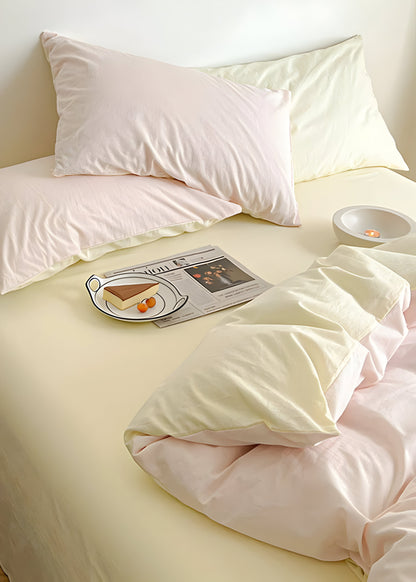 SunriseDream Set - Mjuk Duo Färgad Sängset