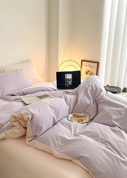 SunriseDream Set - Mjuk Duo Färgad Sängset