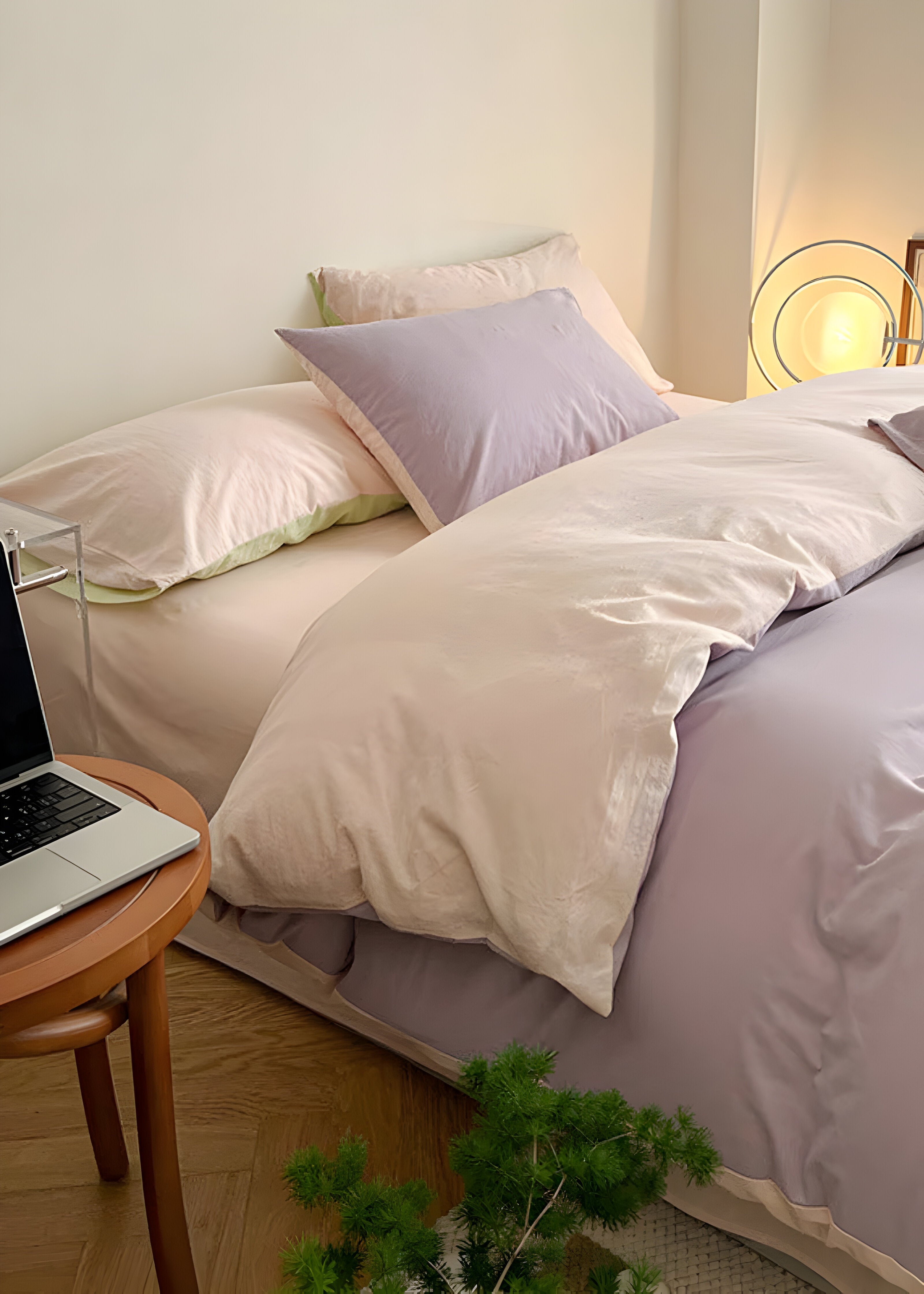 SunriseDream Set - Mjuk Duo Färgad Sängset