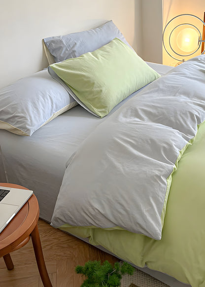 SunriseDream Set - Mjuk Duo Färgad Sängset