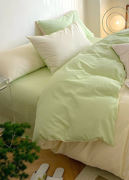 SunriseDream Set - Mjuk Duo Färgad Sängset