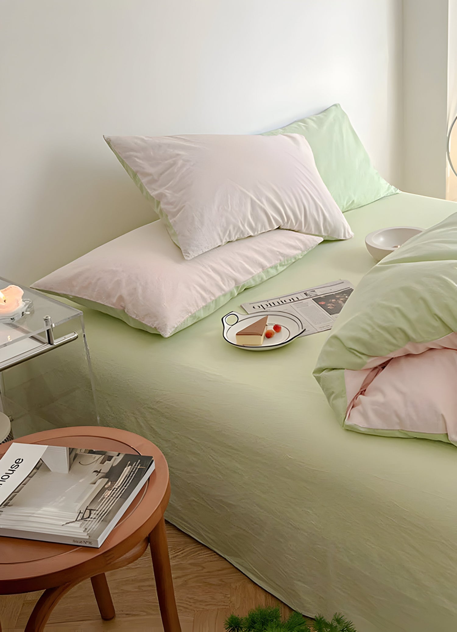 SunriseDream Set - Mjuk Duo Färgad Sängset