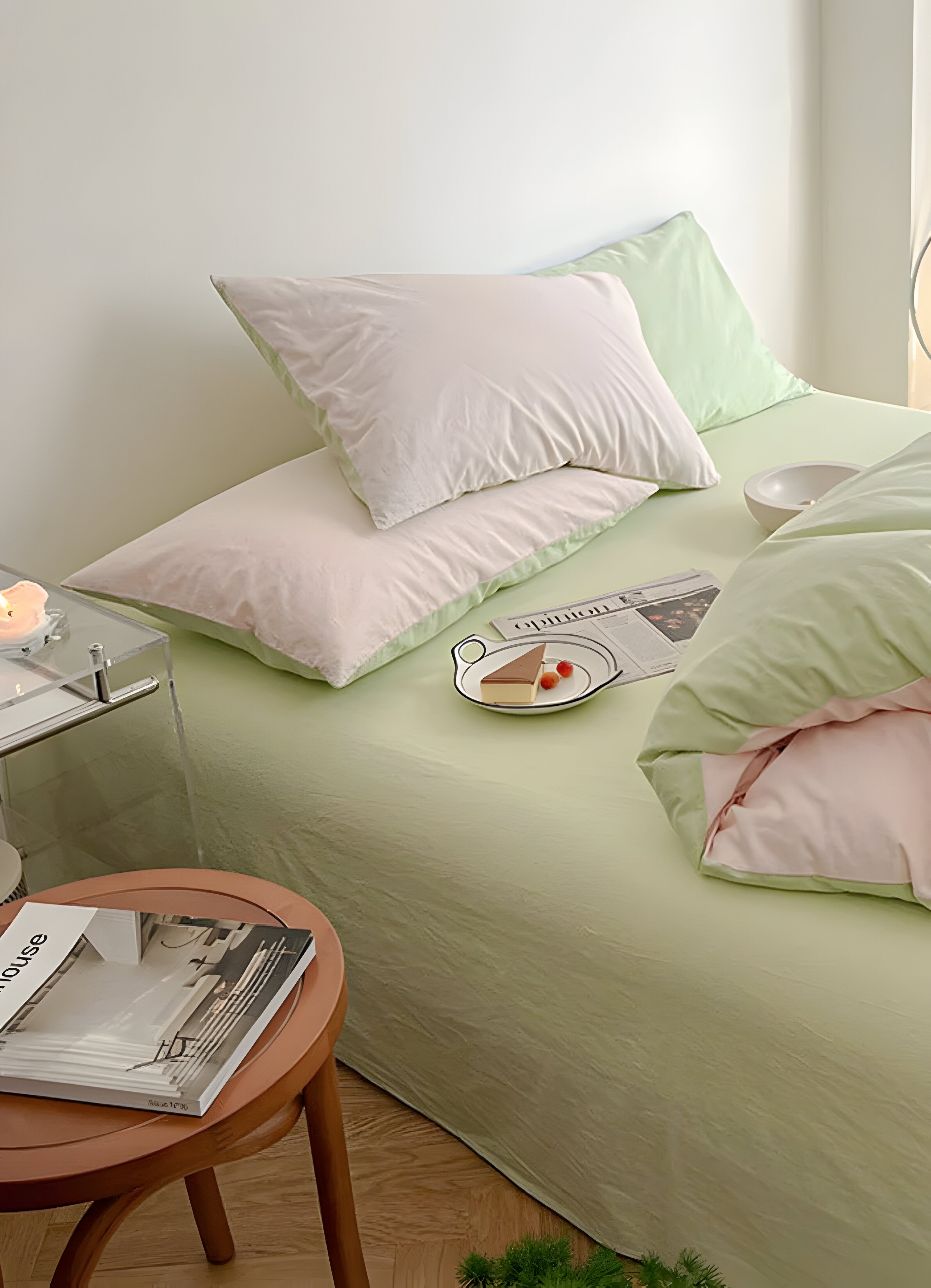 SunriseDream Set - Mjuk Duo Färgad Sängset