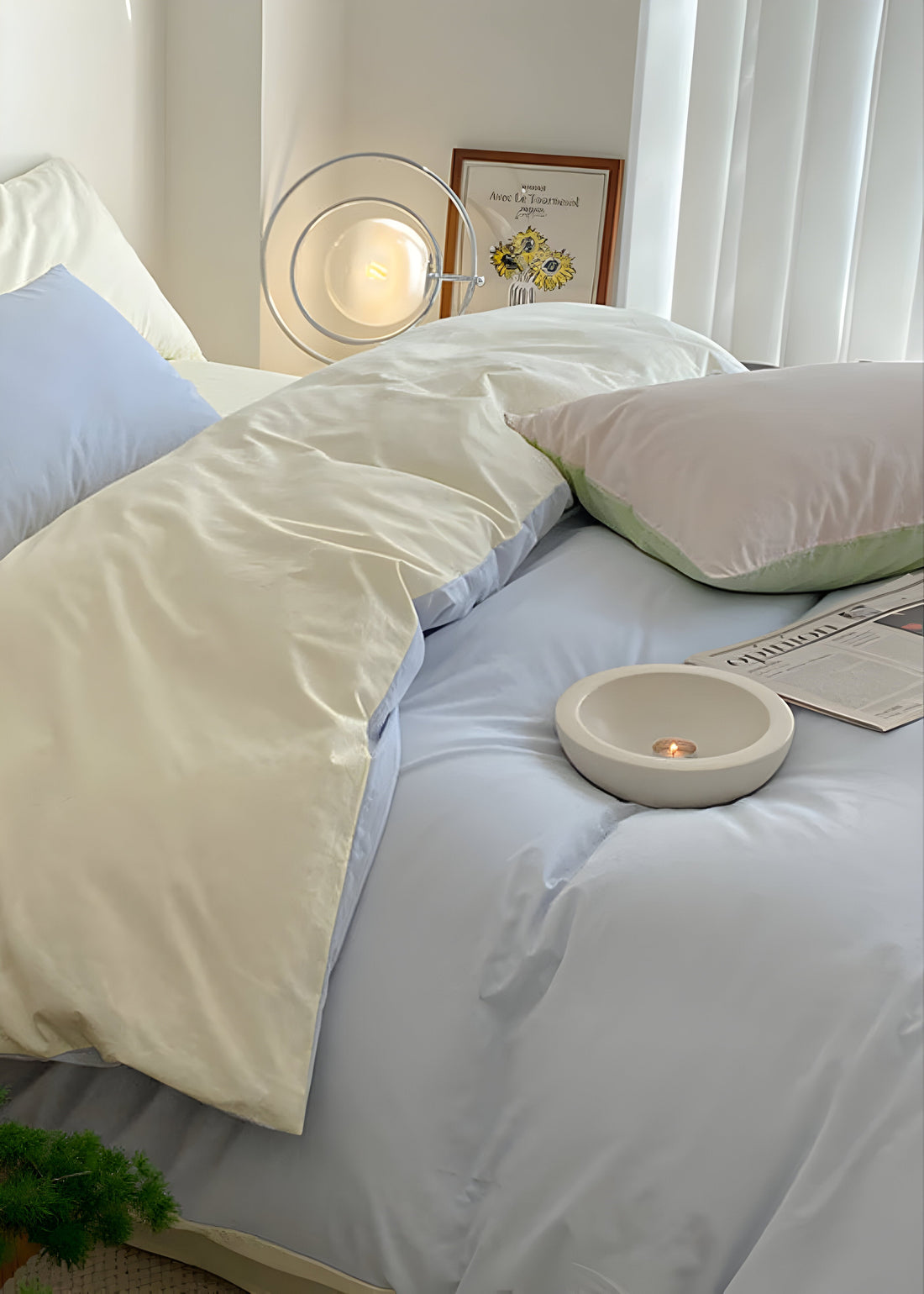 SunriseDream Set - Mjuk Duo Färgad Sängset